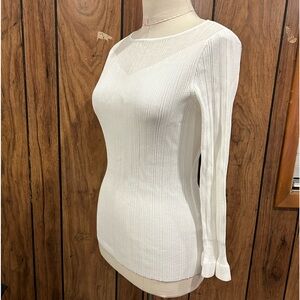 NEW!! Women's Ports INTL Isabella Ribbed Knit Top